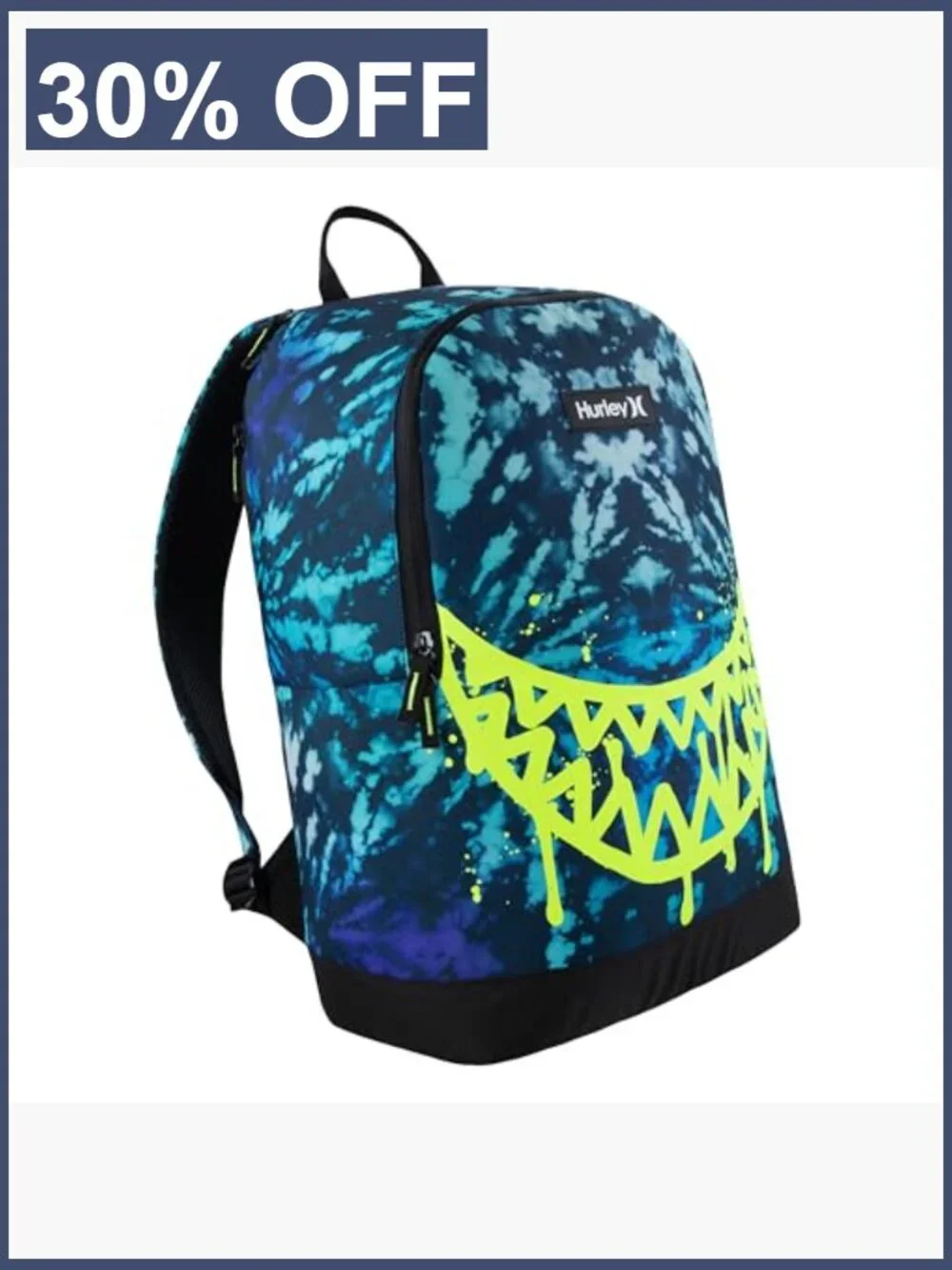 Unisex Graphic Backpack with Laptop Pocket, Durable Polyester, School